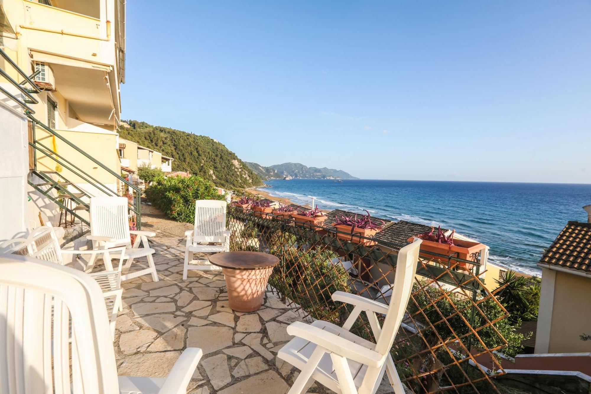 Grammhouse Corfu - Glyfada Beach Kültér fotó