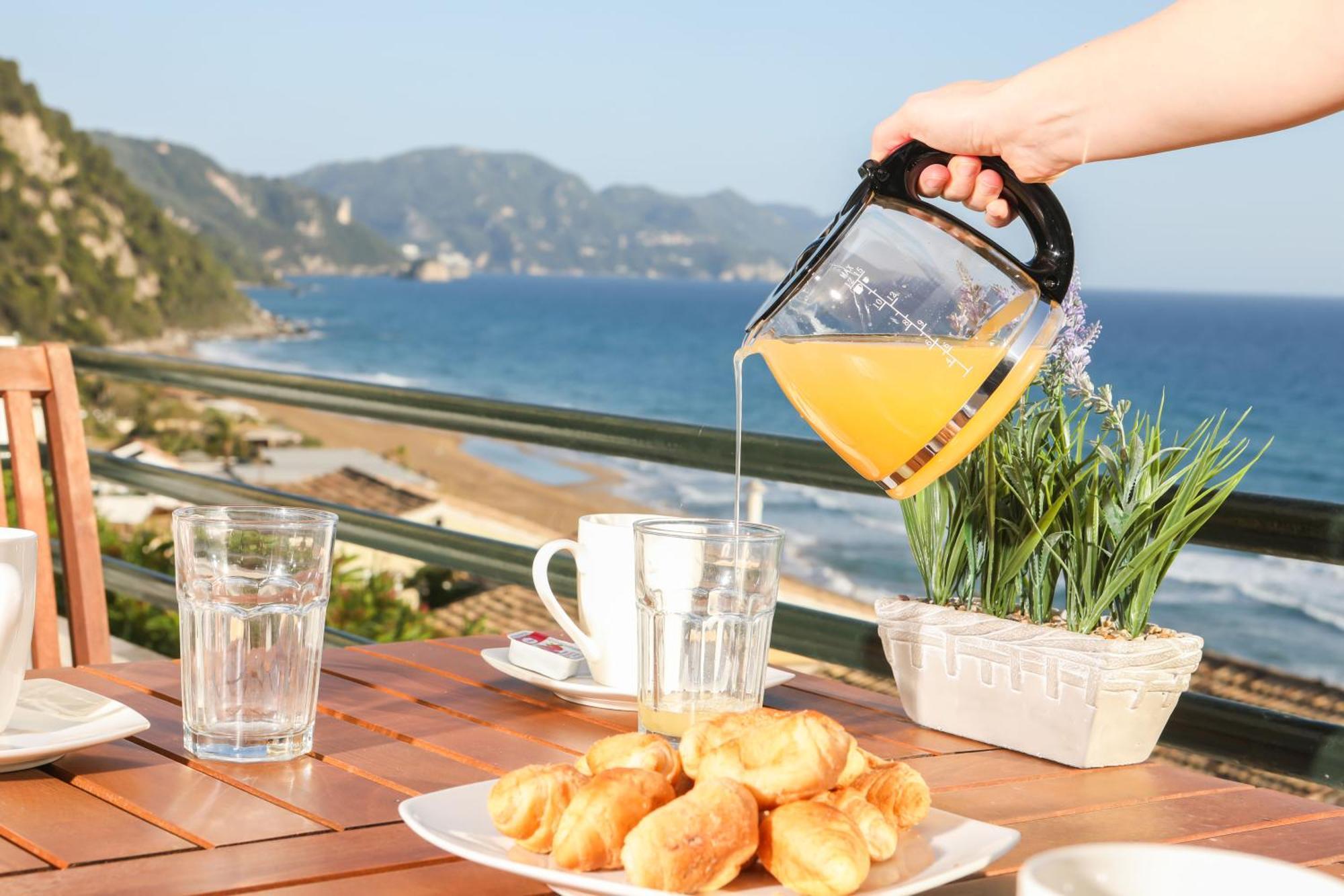 Grammhouse Corfu - Glyfada Beach Kültér fotó