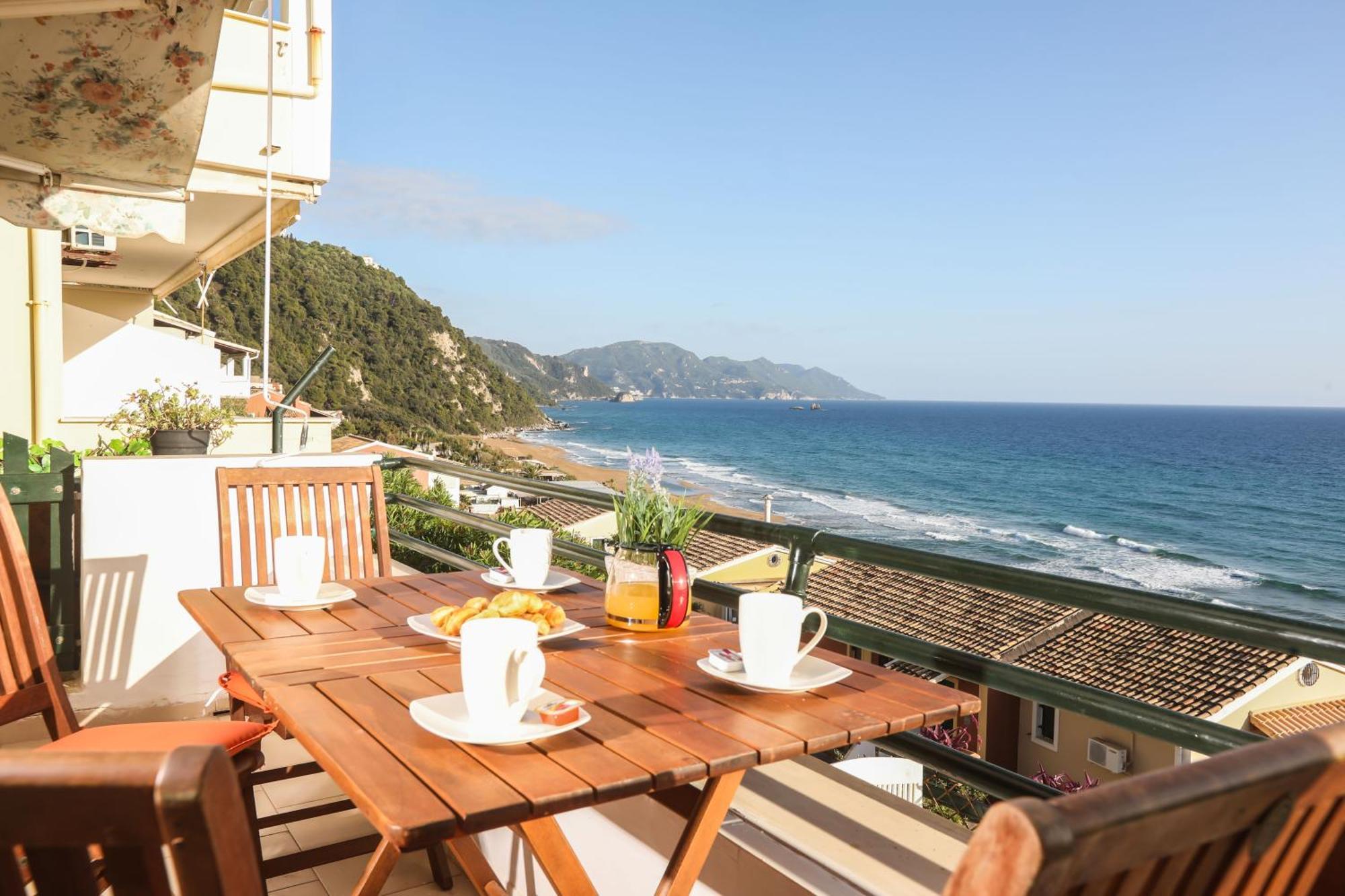 Grammhouse Corfu - Glyfada Beach Kültér fotó